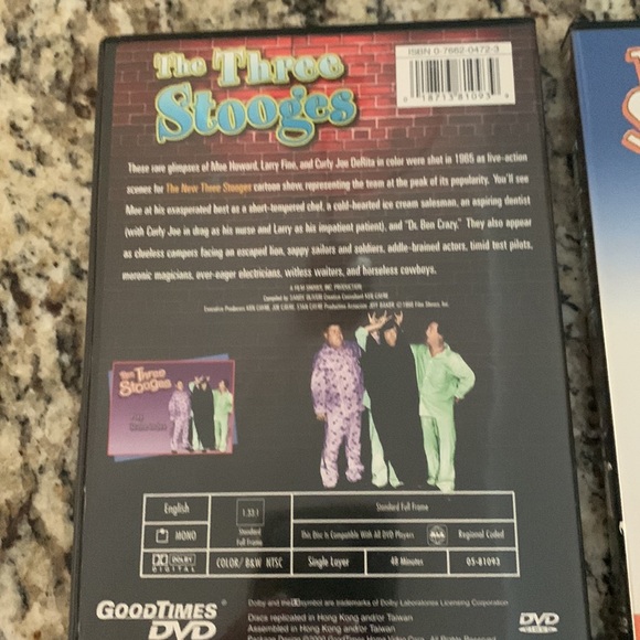 The Three Stooges 4 pack DVD set. See photos for details. Bundle with other - Picture 7 of 13